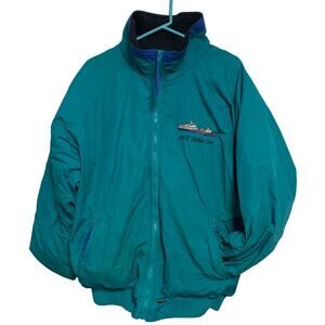 Sierra Sport Vintage Men’s S/V Stellar Sea Nylon Fleece Lined Windbreaker XL